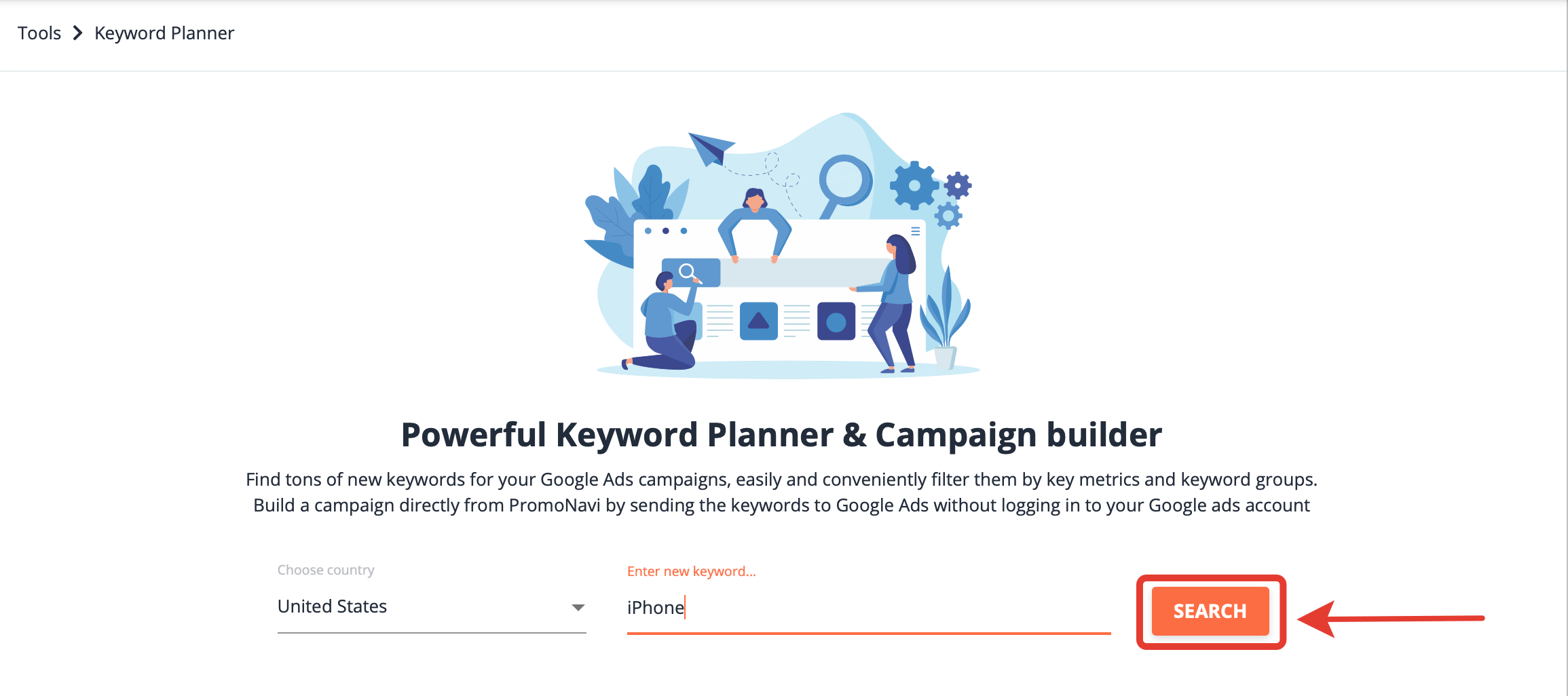 Keyword discount planner 2021